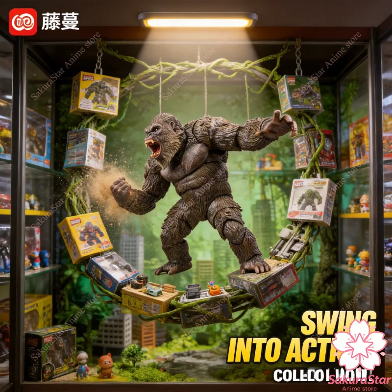 

【In Stock】HIYA Exquisite Basic Series Godzilla Vs Kong 2.0 15CM 6 Inch Detailed Monster Collectible Action Figure Gift