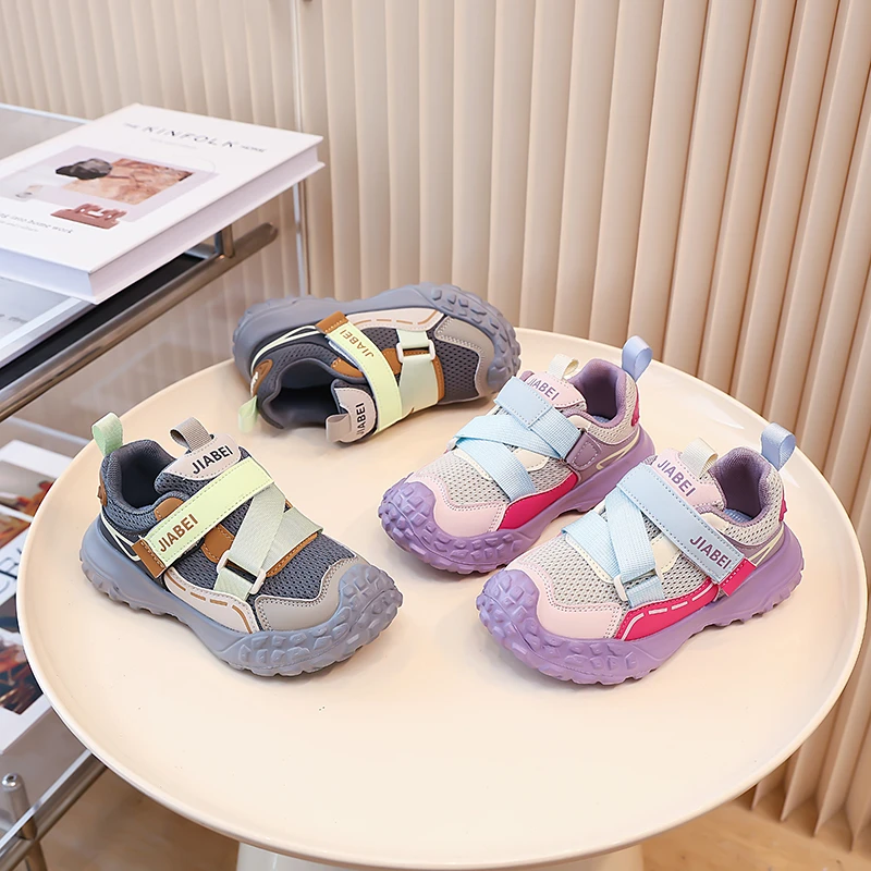 

Athletic Shoes for Boys Girls 2025 New Autumn Toddler Mesh Sneakers Soft Sole All-day Comfort Versatile Kids Mountain Trainers