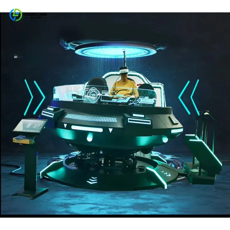 FL VR Cinema Simulator Deluxe Multi-Seat Capsule Aluminum Alloy for Resort Entertainment Village