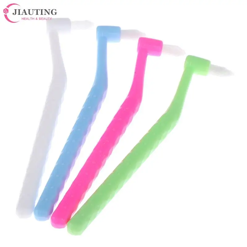 1Pc Orthodontic Interdental Brush Single-Beam Soft Teeth Cleaning Toothbrush Oral Care Tool Small Head Soft Hair