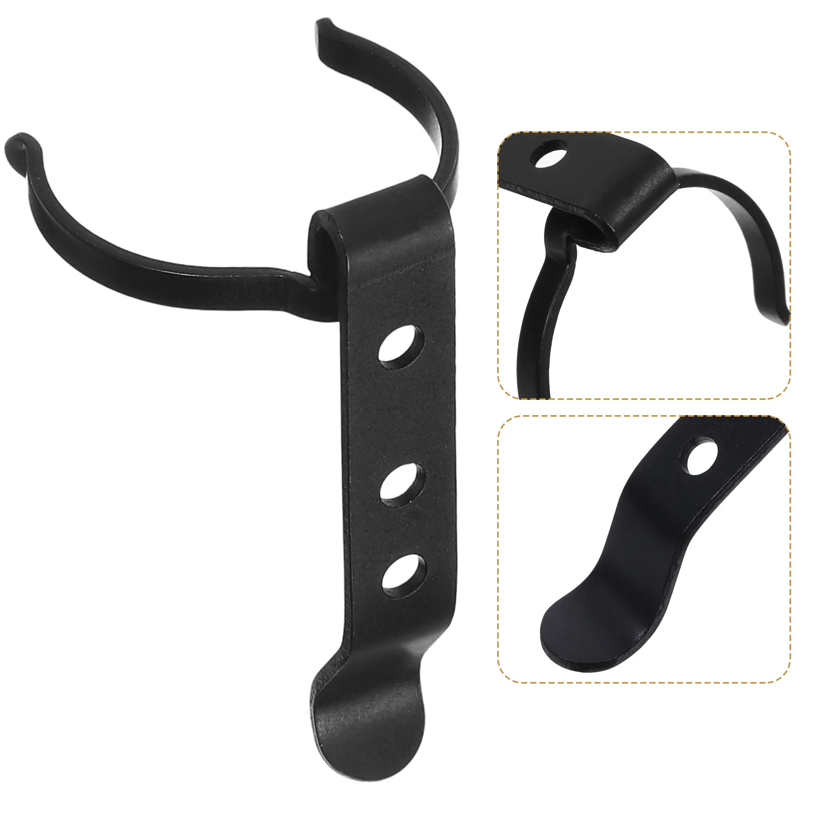 

Зажим для фонарика Портативный зажим для талии Прочный, компактный, легкий, простая установка, съемный зажим для фонарика с ремнем T3