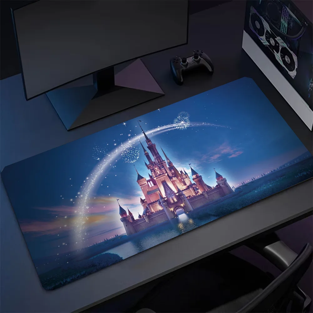 Non-slip Mouse Pad D-Disney C-Castle A-Animation Suitable For Office Computers Laptops E-sports Game Desk Mats XXL Keyboard