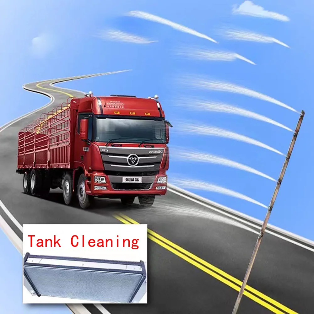 Car free water tank cleaning tool radiator cleaning rod large truck water tank cleaning artifact blowing water tank nozzle