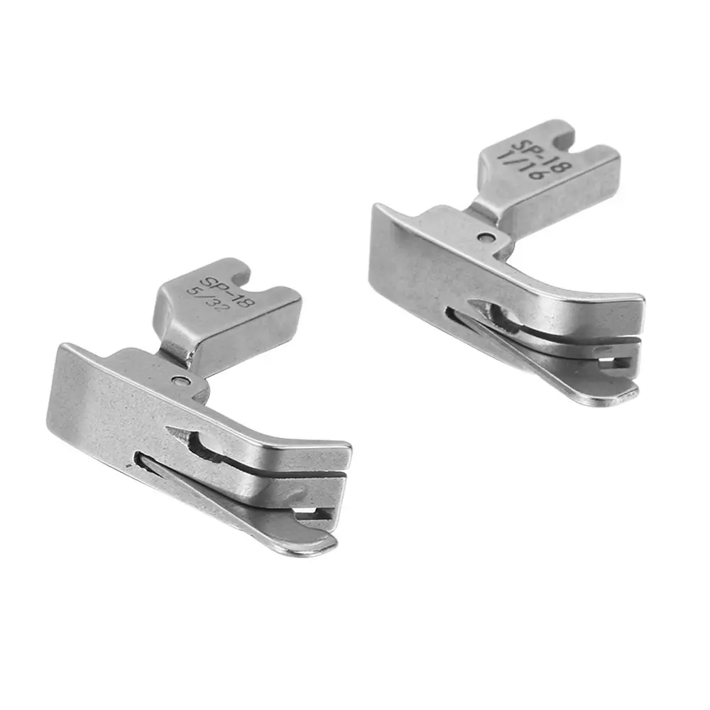 3/8 SP-18 Industrial 5/16 Metal 1/32 Flat Car Moving Edge Single Needle Sewing Machine Presser Foot