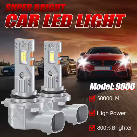 LED H7 50000LM 6500K HB3 HB4 9005 9006 H1 H8 H4 H11 H9 Turbo Canbus Led Car Headlight CSP CHIP Fog Light Plug And Play 12V