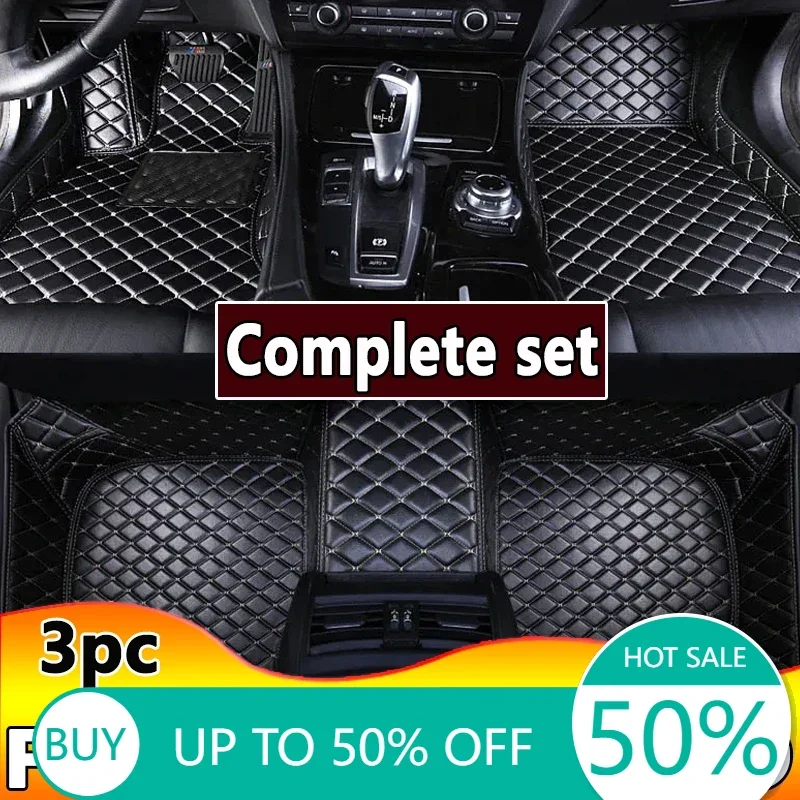 Custom Car Floor Mats For Fiat Toro 2025 2024 - 2017 DropShipping Interior Accessories 100% Fit Leather Carpets Rugs Foot Pads