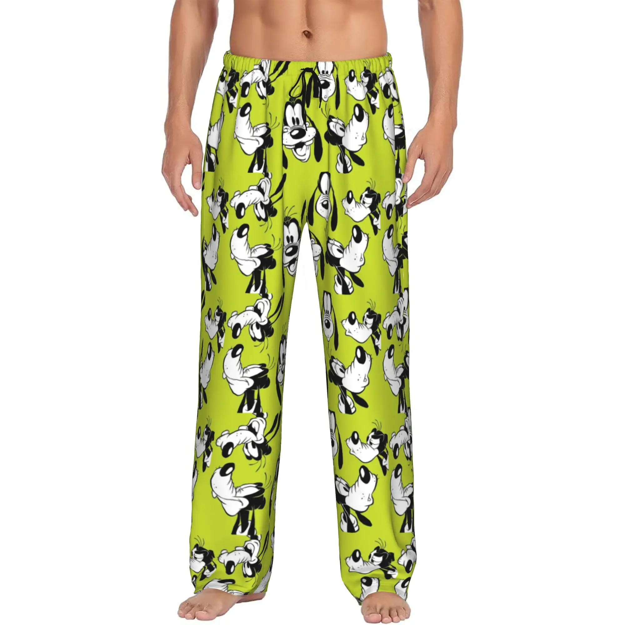 

Custom Printed Men G-Goofy Goof Pajama Pants Sleepwear Sleep Lounge Bottoms with Pockets