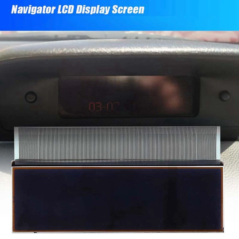 Car Central Navigator Radio LCD Display for Peugeot 206 307 Citroen C5 Xsara Picasso Instrument Screen Pixel Repair