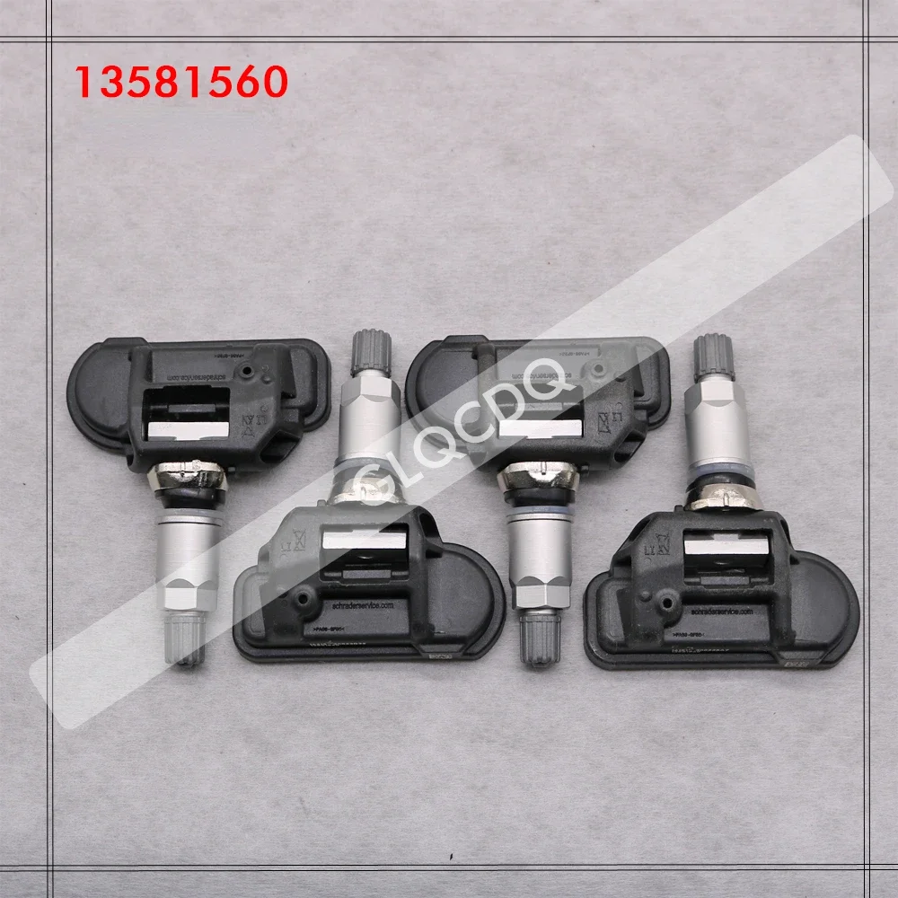 4pcs For Chevrolet Corvette Volt Opel Astra J Cascada Corsa E Vauxhall Astra MK 433MHz  TPMS sensor 13581560  13598775 13327259