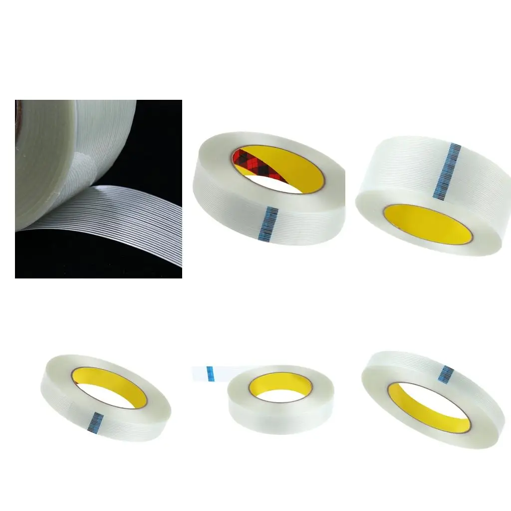 Filament Strapping Tape 55yds 5mm-50mm Width 0.4''-2'' Fiberglass Tape