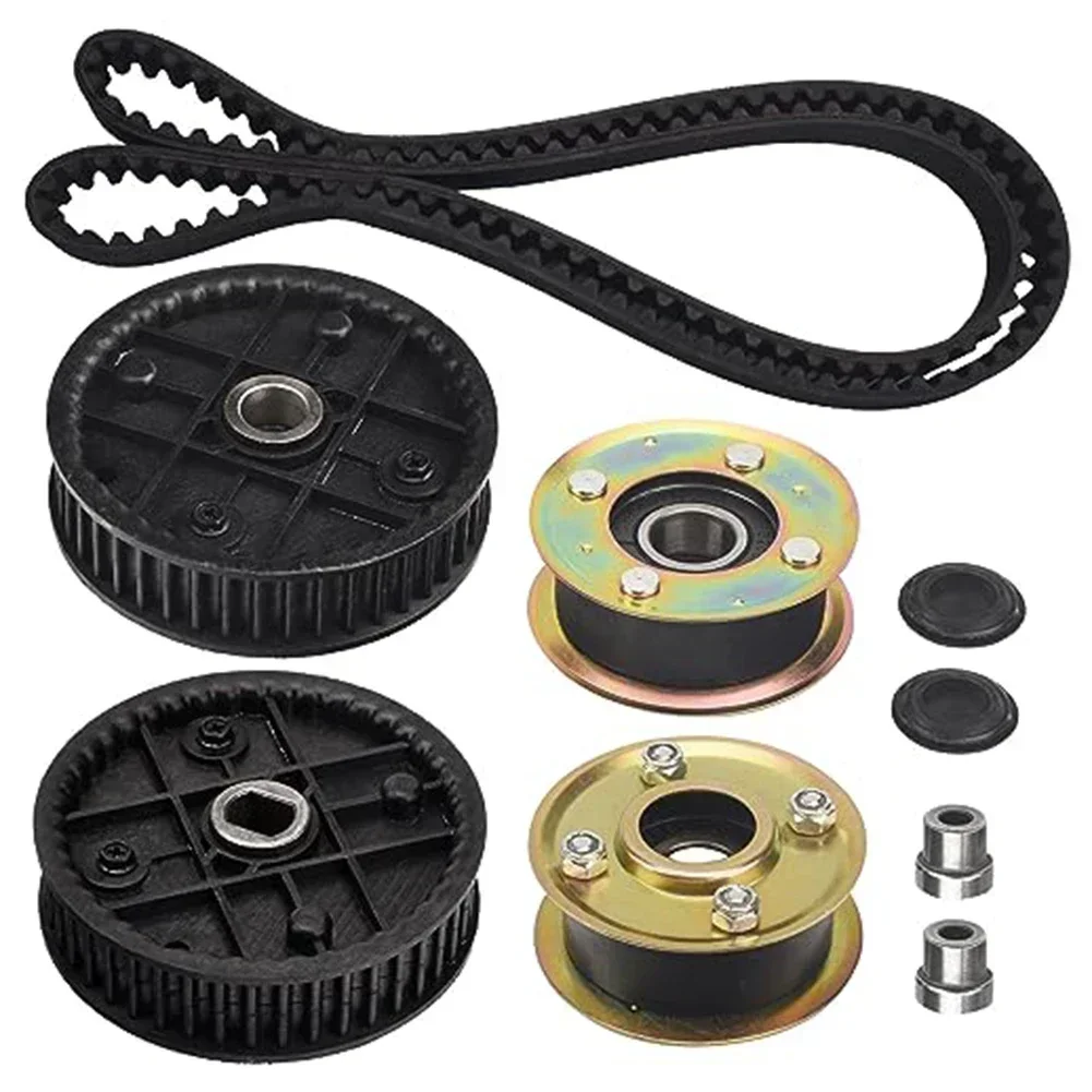 

Pulley Belt Kit With Sprockets For TimeMaster 30in Lawn Mower Models 20199 20200 21199 2099HD 21810 21811 Power Tool Accessories