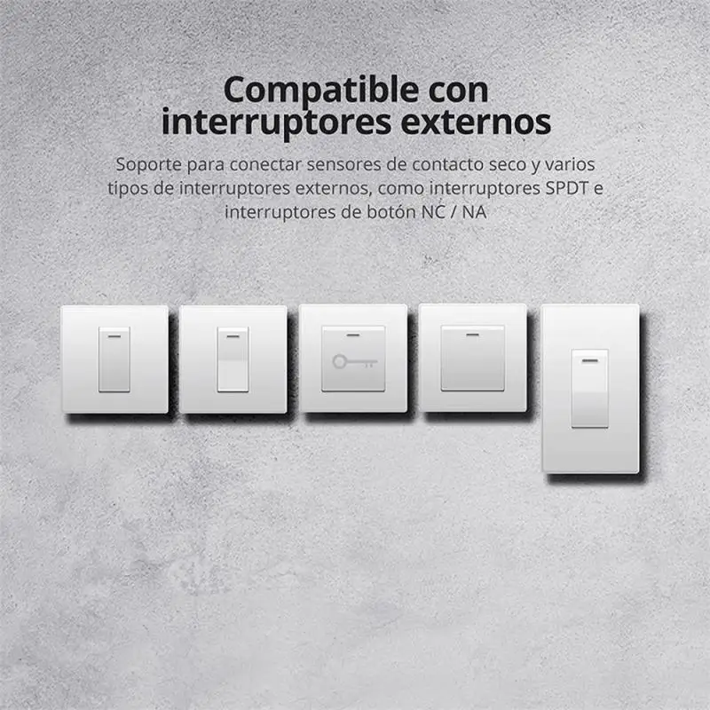 

Tuya WiFi mini16A Интеллектуальная двусторонняя лампа управления включением-выключением, электрическое управление приложением включения-выключения Alexa Google Assistant