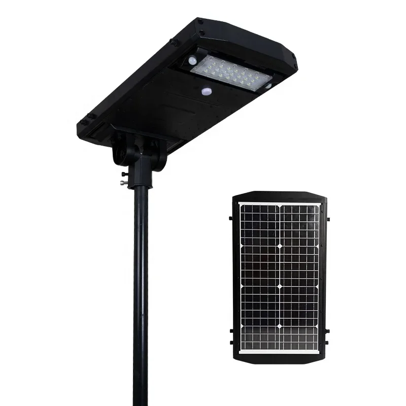 All In One 40W Outdoor Integrated Solar Led Street Light For Project