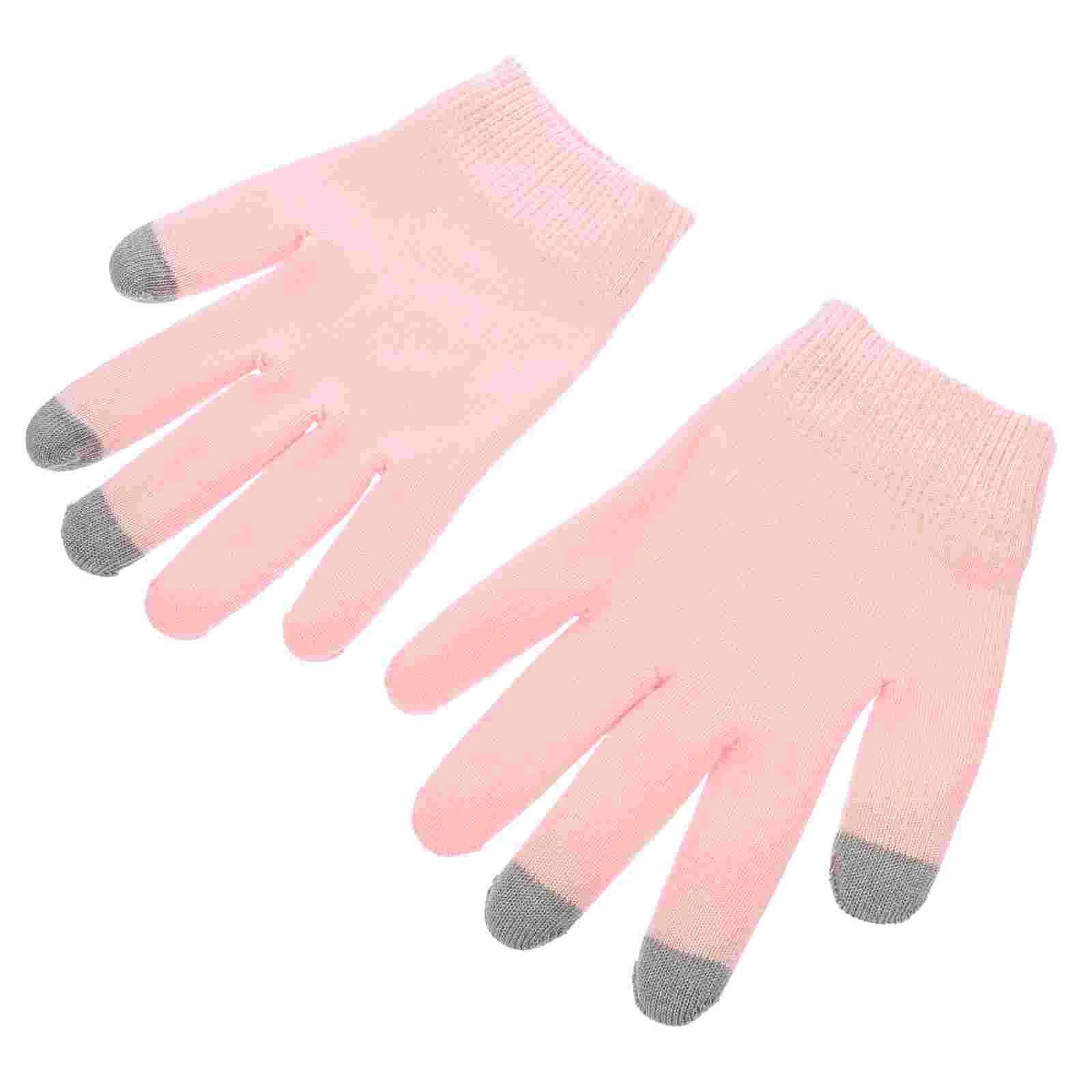 

Cotton Gauze Gel Gloves Hand Moisturizing for Dry Cracked Women Lotion Comfortable The Mitten