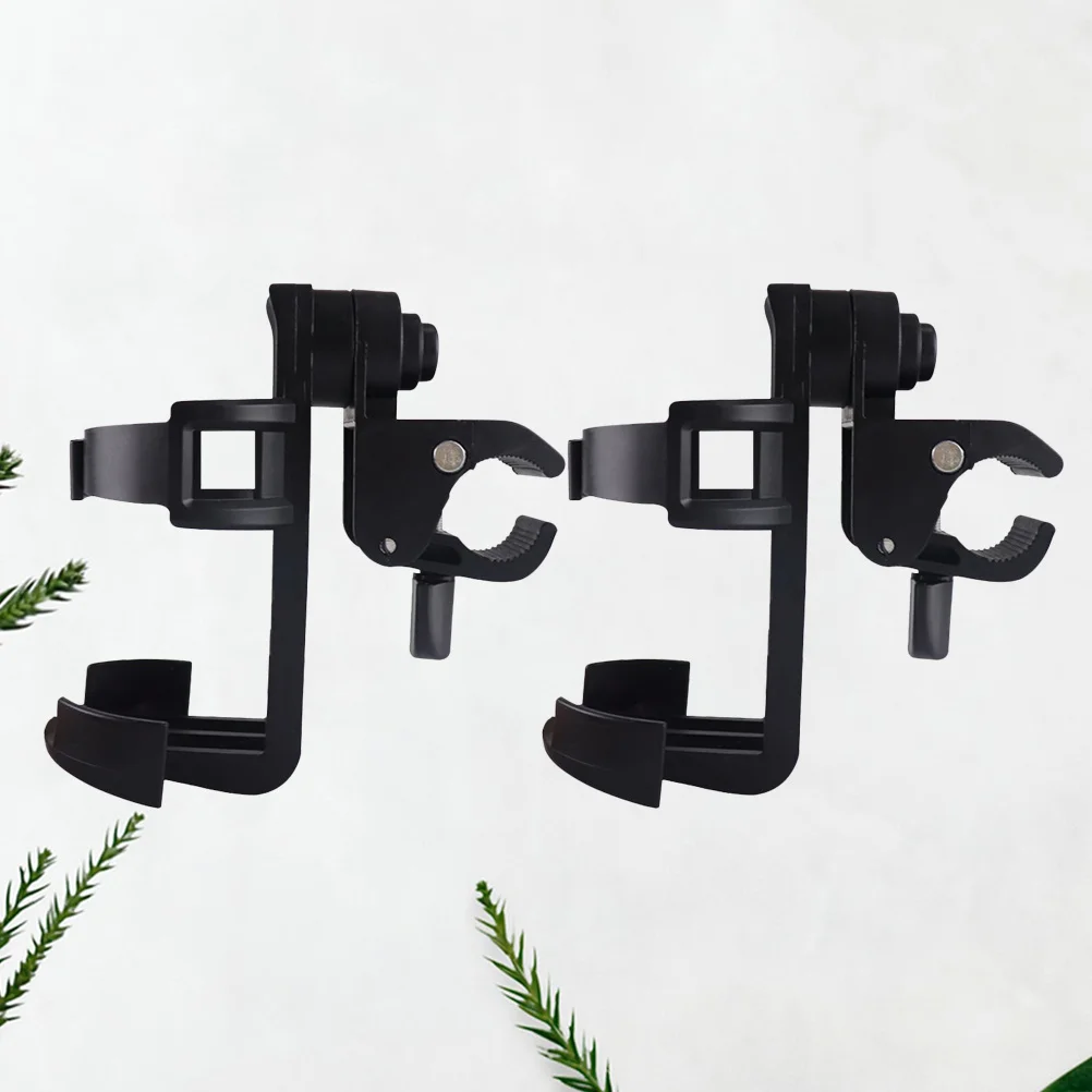 2Pcs Baby Stroller Cup Holder Ecofriendly Plastic Durable Easy Install Milk Bottle Water Container Button Style