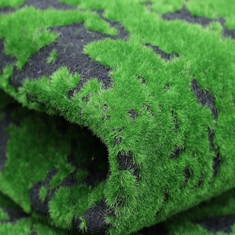 50/100cm 11Styles Artificial Grass Rug Fake Moss Lawn Garden Landscape Turf Roll Festival Wedding Decoration  Mat Carpet