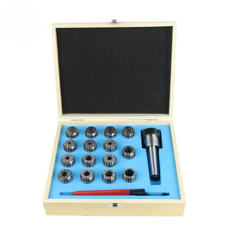 

Milling chuck set MT2-ER32-15PCS collet ER32-15PCS set