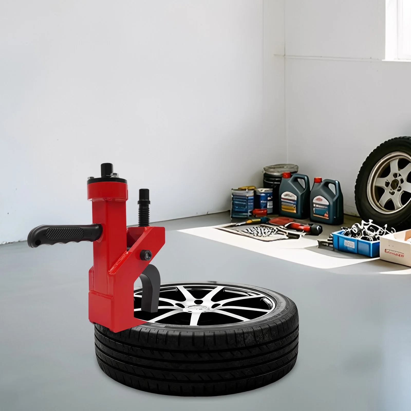 

Tire Bead Breaker Tool Manual Tire Hand Tools 5" Universal Tire Bead Breaker 10000lbs Powerful Force for Most Tire Types