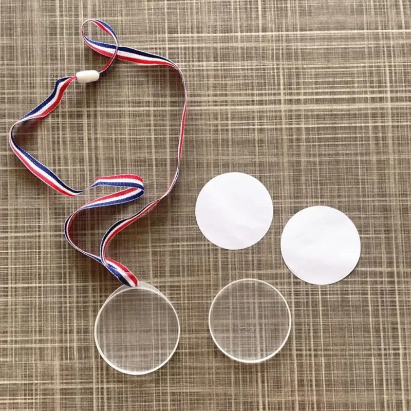 CORB 24x Plastic Reward Medals Creative Craft Project for Children Sports Activity
