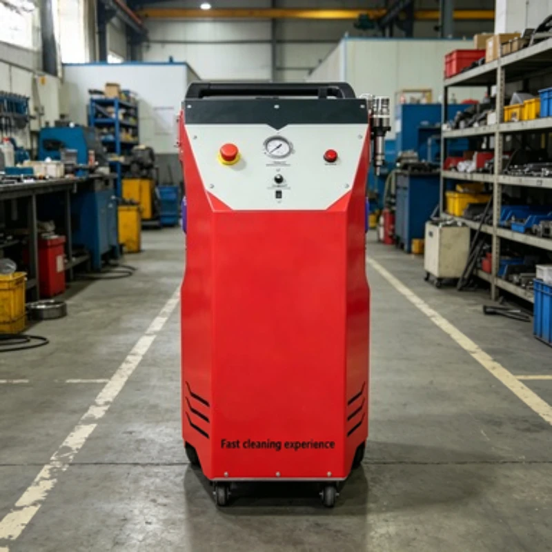 

Factory Price Industrial Dry Ice Blaster for Rust Removal, Heavy-Duty Sandblaster for Steel Structures