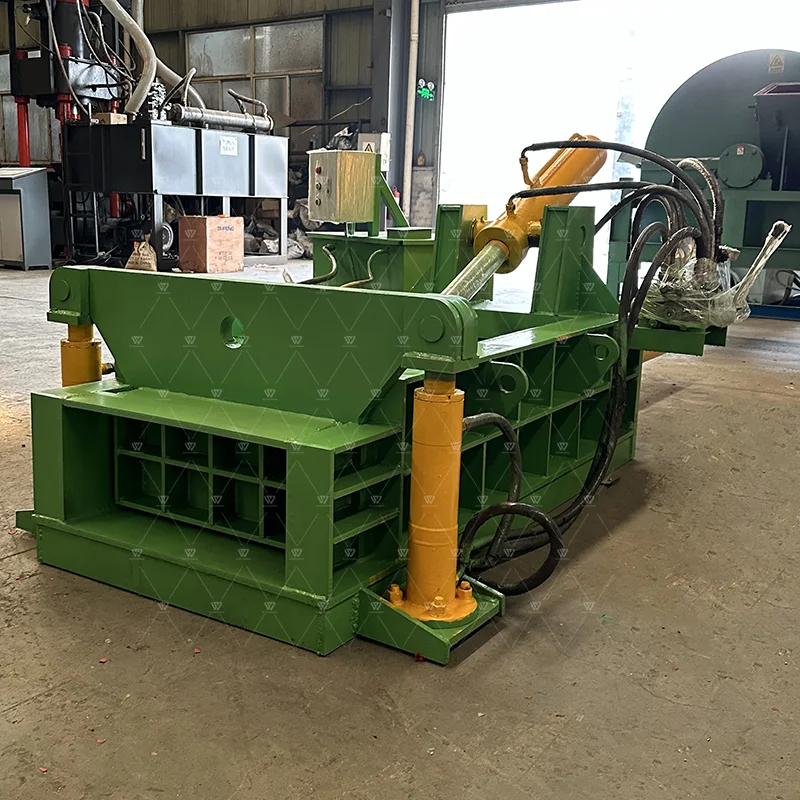 Industrial Horizontal Baler Machine for Scrap Waste Compression Hydraulic High Density Equipment