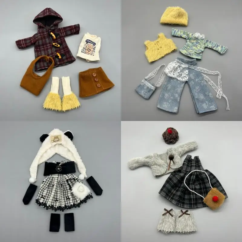.Hot Sale.1Set DIY Dress-up Clothing Toy Accessories Doll's Clothes Suitable For 30cm 1/6 Scale Doll GL Body Ghost Mom view 5