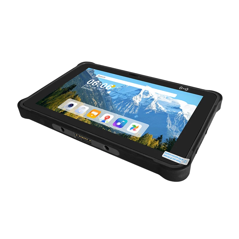 Tableta pc resistente de 10,1 pulgadas, dispositivo con Android 13, resolución de 1200x1920, 450 nits, RAM de 8gb de ROM, 256gb, 4G Lte, WiFi, GPS, BT , Industrial