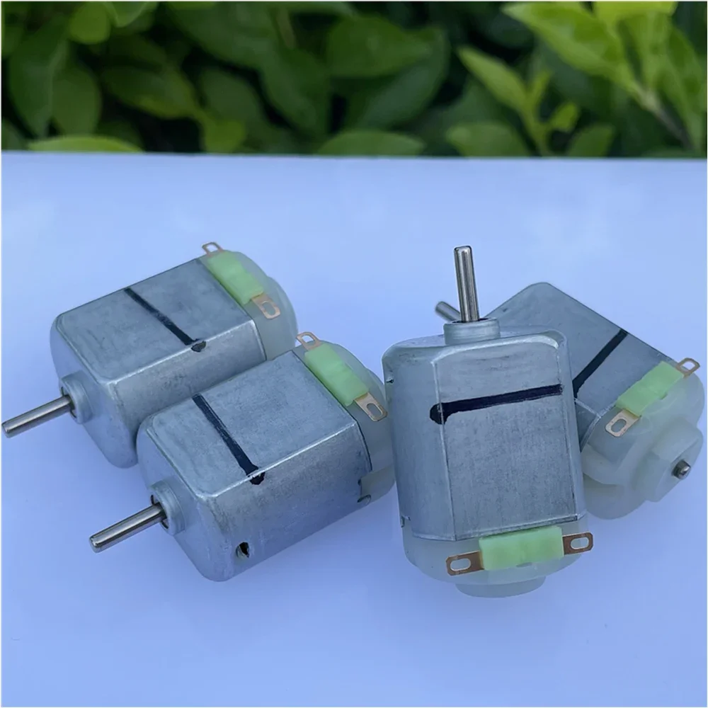 5PCS/lot Micro Mini 130 Carbon Brush Electric Motor DC 1.5V 3V 6V  18000RPM High Speed Strong Magnetic  RC 4WD Toy Car/ Fan