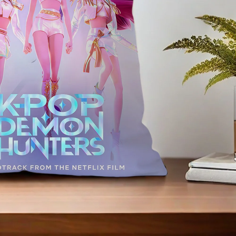 وسادة شيطان KPop الصيادين غطاء المنزل أريكة غرفة المعيشة مكتب مقهى كيس وسادة السيارة
