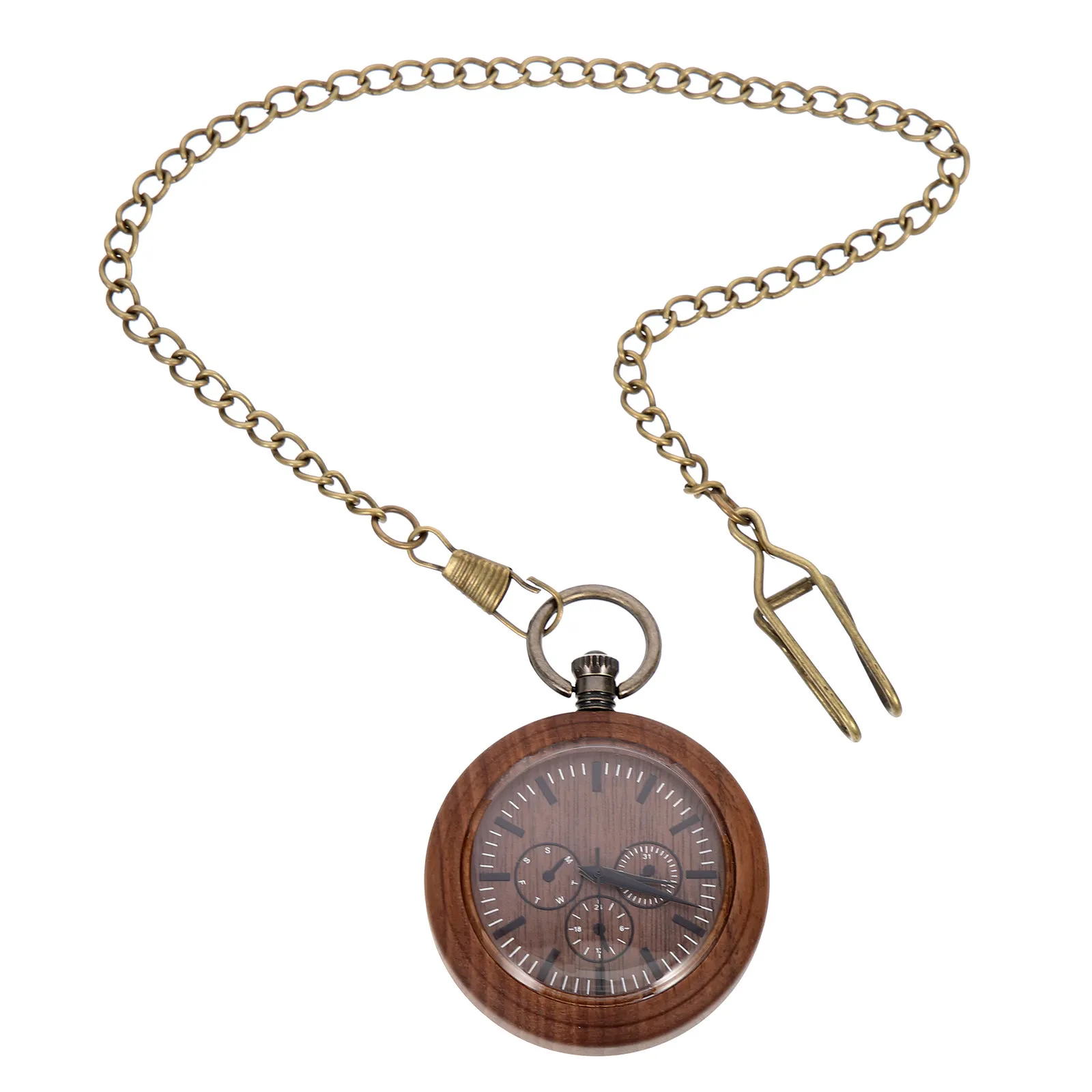 retro-wooden-pocket-watch-with-alloy-chain-and-glass-face-vintage-decorative-timepiece-for-men-women-unisex-elegant-gift
