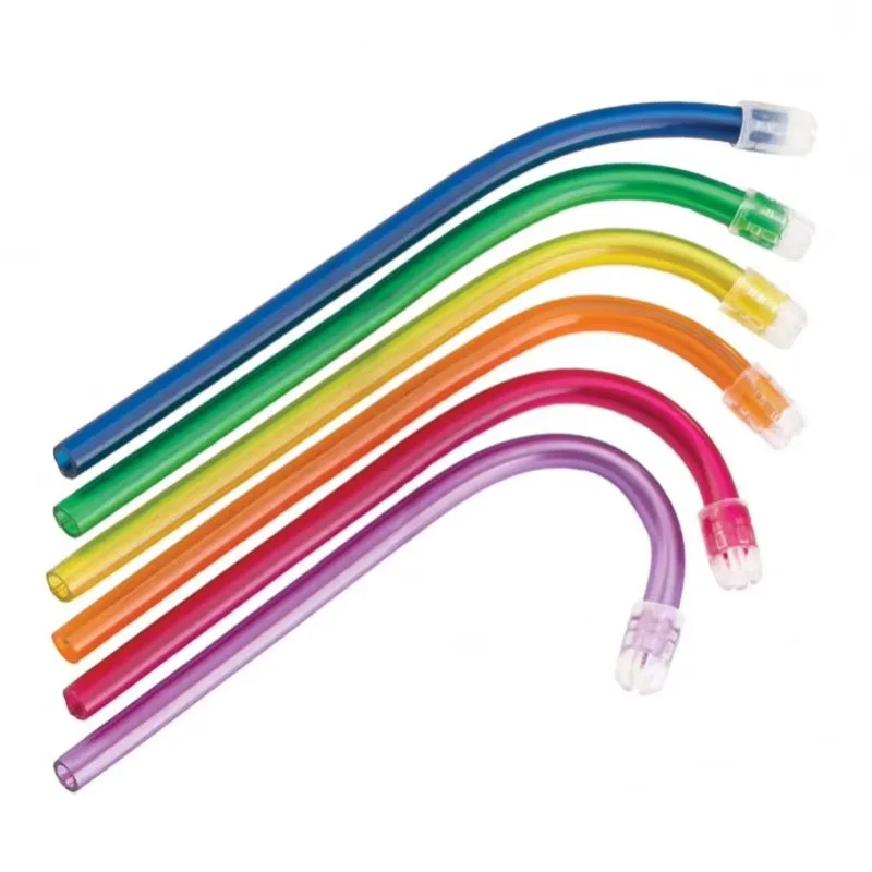 2pcs Colorful Autoclavable Disposable Plastic Lab Suction Saliva Ejectors lab Multipurpose tool