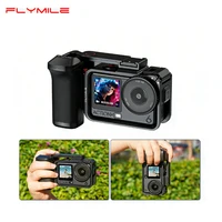 Kit de Agarre Flymile Street Grip para Fotografía, Empuñadura para Cámara DJI Osmo Action 6 con Botón de Disparo y Accesorios