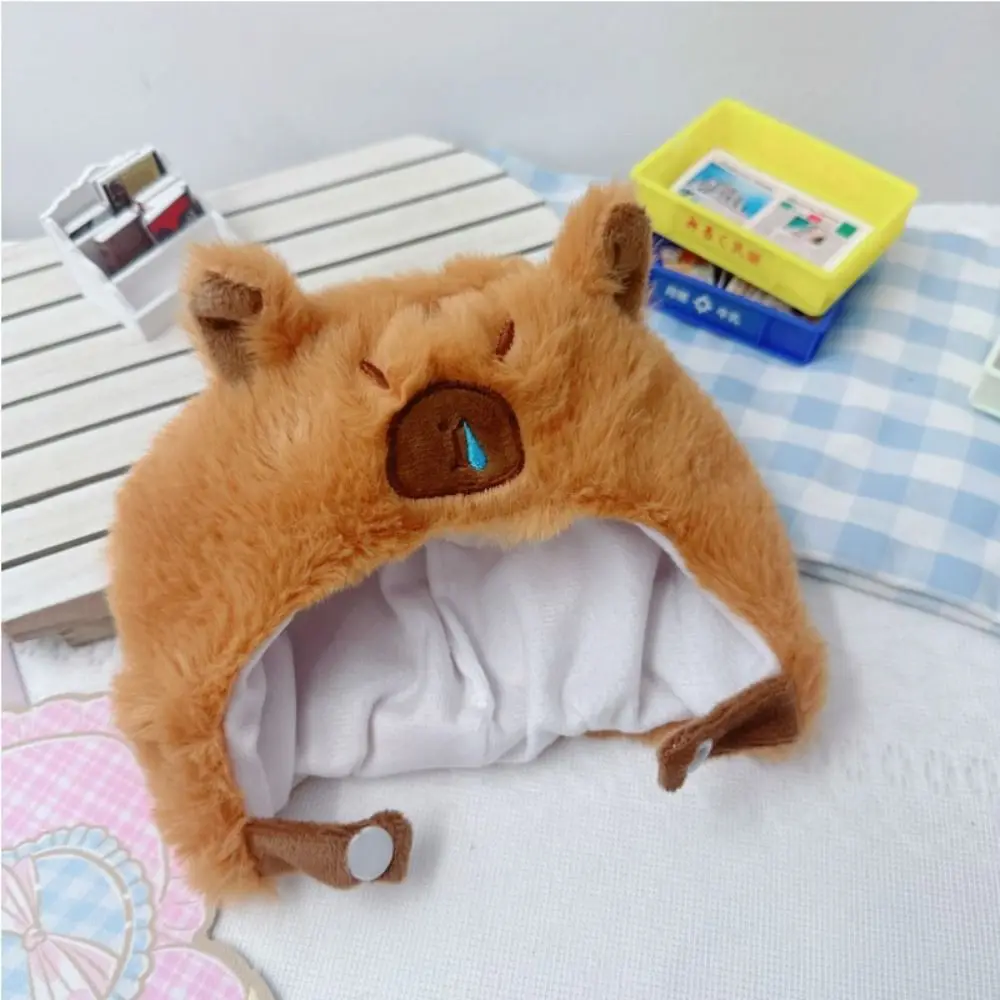 

20cm Doll Clothes Toy Capybara Head Cover Cotton Doll Clothes Cartoon Doll Cloth Accessories No Attributes Dolls Clothes