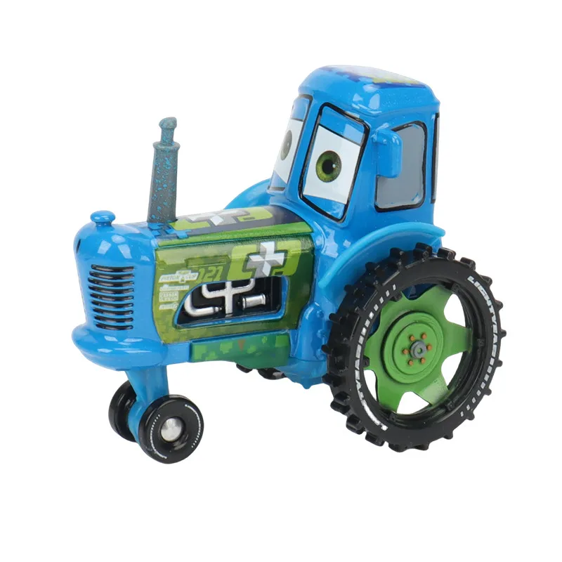 Cars Pixar Cars Lightning McQueen Rhapsody Matador Bulldozer Truck Mater Harvester 1:55 Druckguss-Metall-Automodell Spielzeuge – Detail 6
