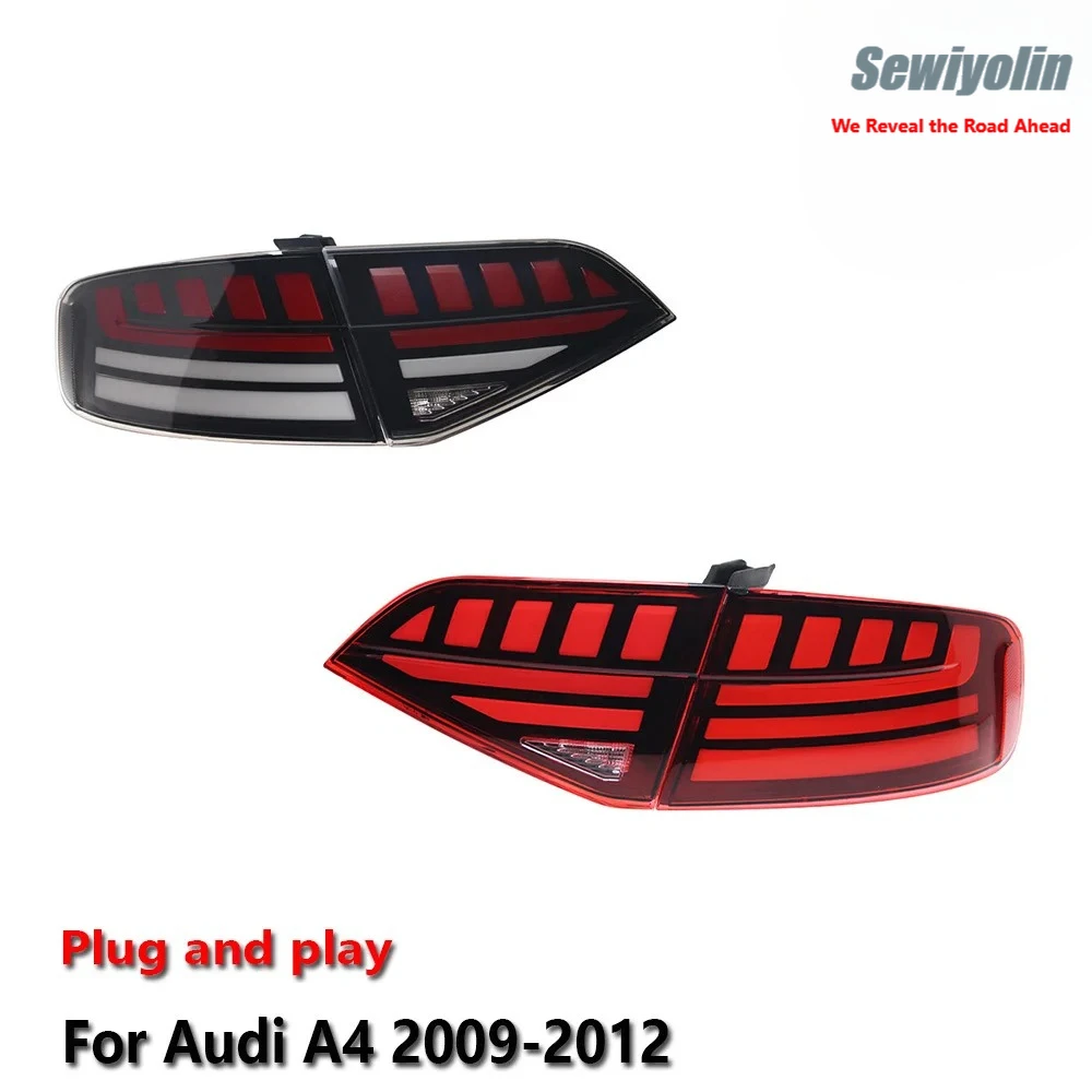

Car LED Tail Light Parts For Audi A4 2009-2012 A4L B8 Upgrade B9 Fog DRL Brake Turn Signal Lamp Plug And Play