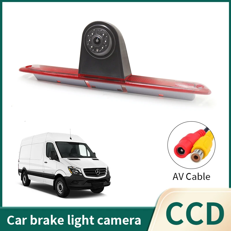 

CCD CVBS Waterproof Night Vision Car Brake Light Reversing Camera For Mercedes-Benz Sprinter VW Crafter Van 2007-2018