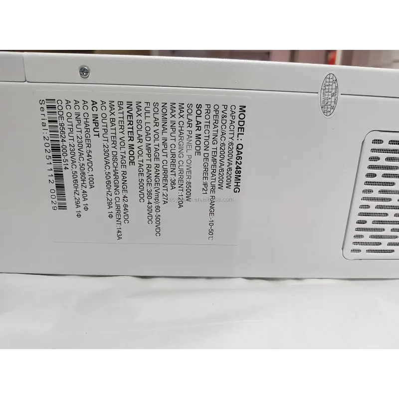 3KVA 24V Low Frequency Off-Grid Hybrid Solar Inverter Dual Output Built-in MPPT Solar Power Equipment