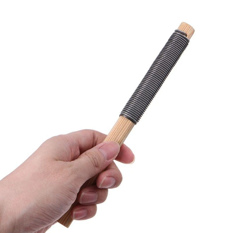 Y1ad Practical Fichier Rasp for Wood Metal Plastic Ergonomic Wooden Handle Design
