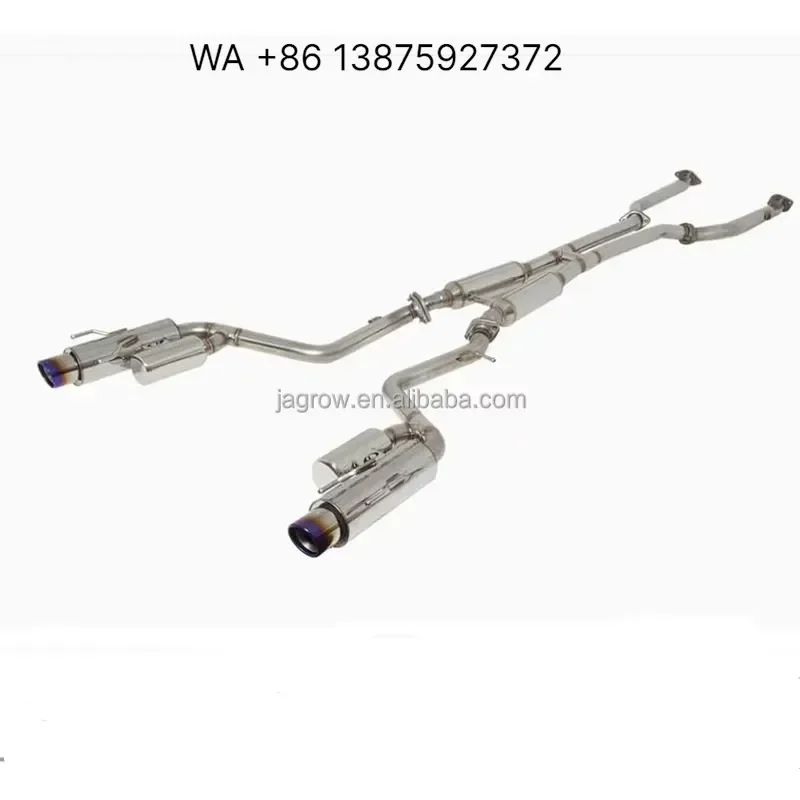Custom Titanium Catback Exhaust System with Valvetronic for IS300 High Performance Muffler Pipe Upgrade