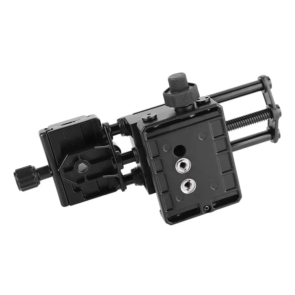 VM-10 Macro Camera Slider & Focusing Head Adapter for DSLR and Monopods - Tripod Holder for Mobile Phones