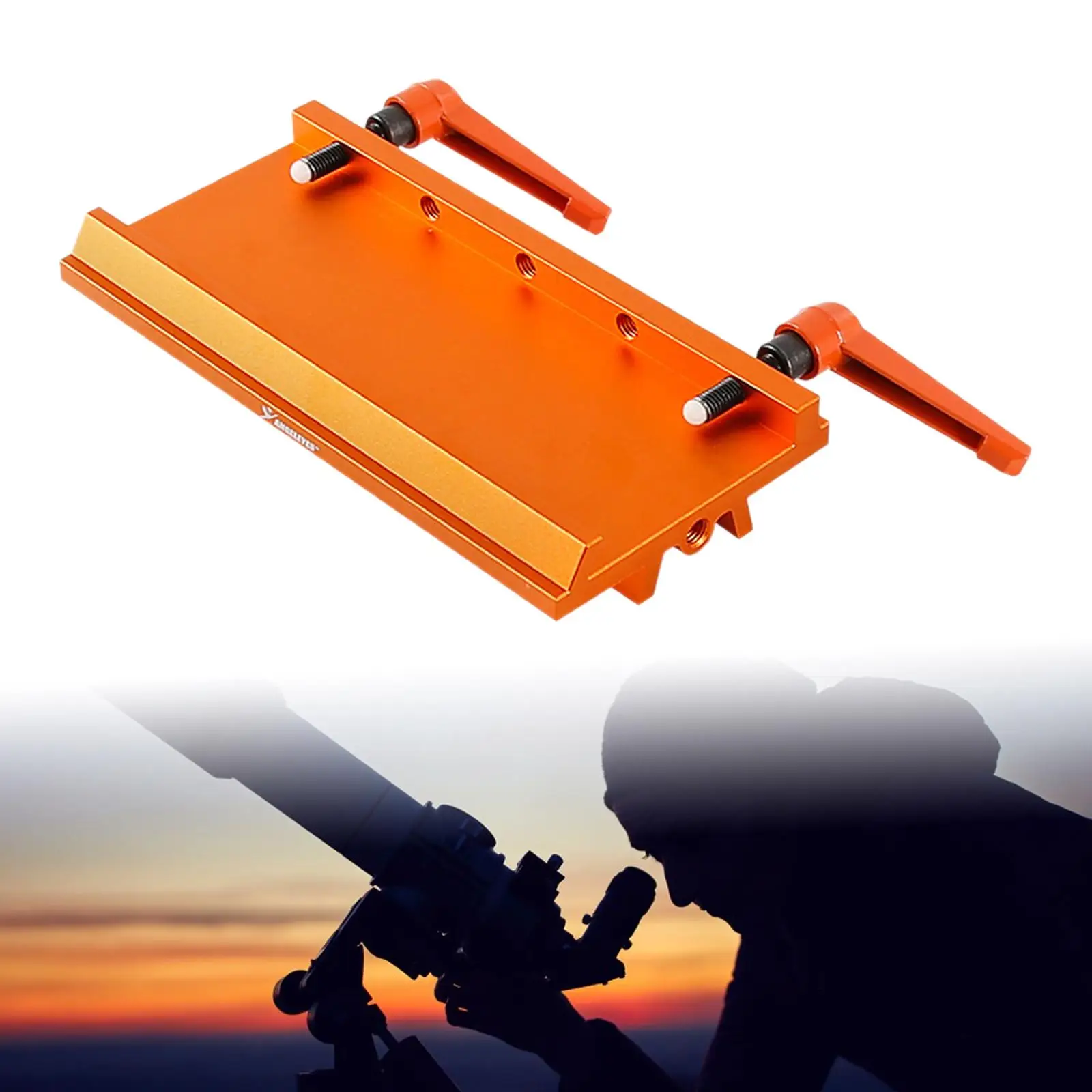 Wide to Narrow Dovetail Adapter Plate Easily Install Adaptor Dovetail Clamp