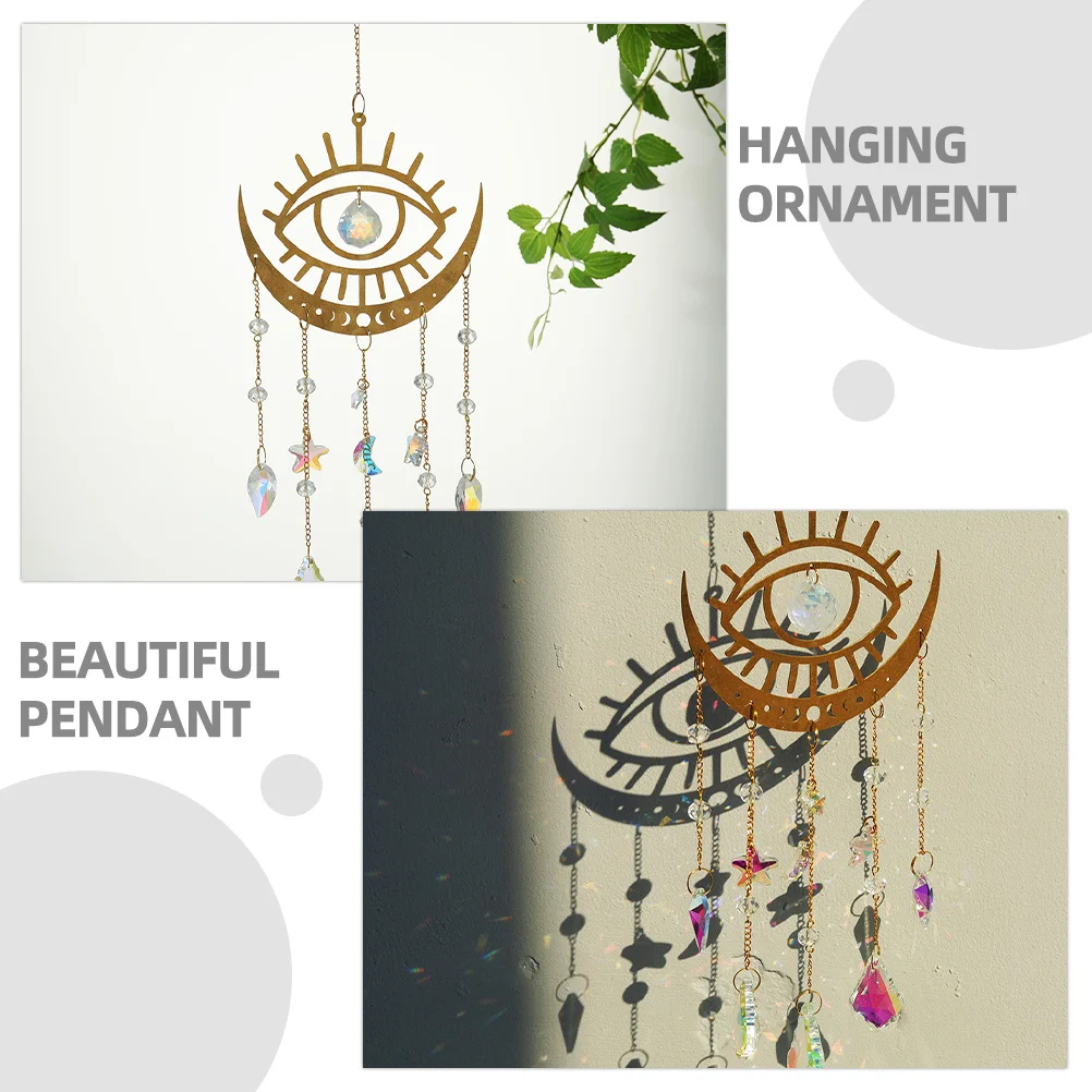 

Large Eye Hanging Decor Metal Evil Decoration For Home Window Party Outdoor Hanging Ornament