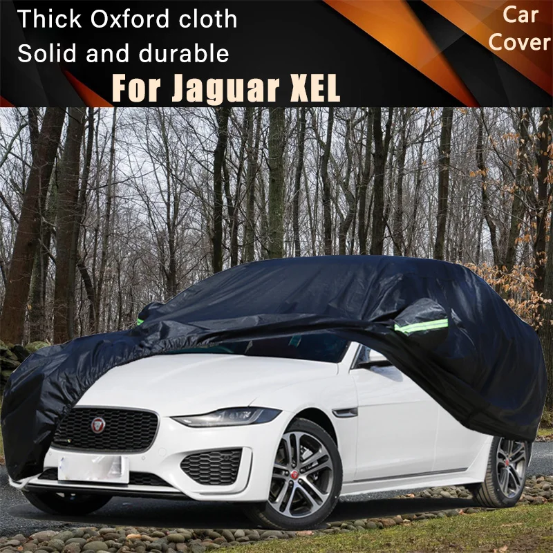 

For Jaguar XEL Car Full Outer Covers Outdoor Waterproof Dustproof Sun Rain Snow Protection Exterior Car Accessories
