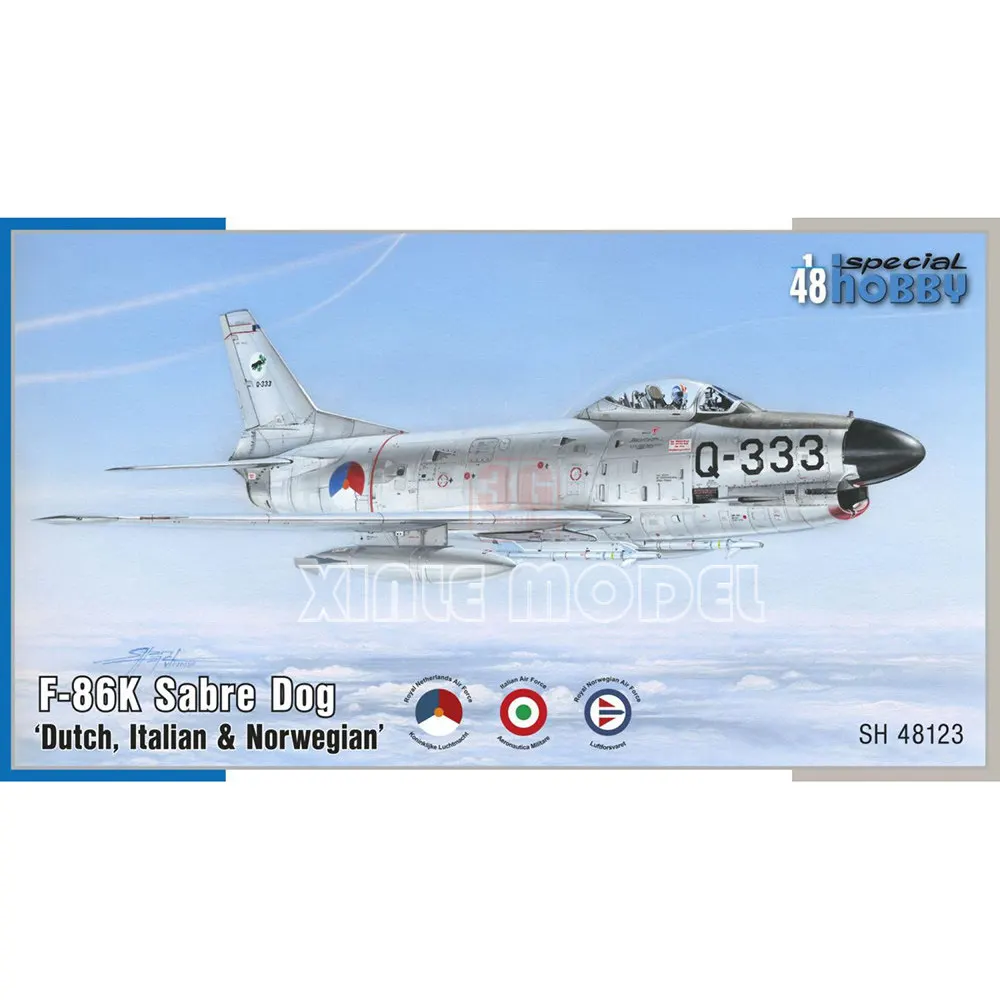 

Сборная модель самолета Special Hobby из пластика SH48123 F-86K Sabre Dog 1/48