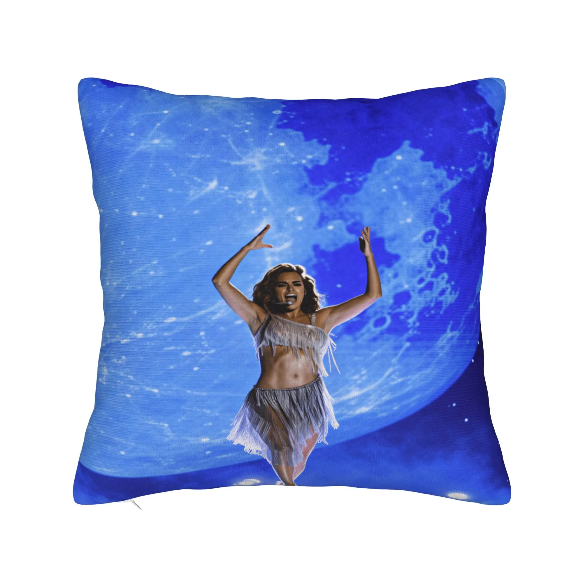 No Me Arrepiento De Sentir Tanto Karols G Pillow Cover  Fashion Pillow Case For Living Room Sofa Custom Pillowcases Gift Idea
