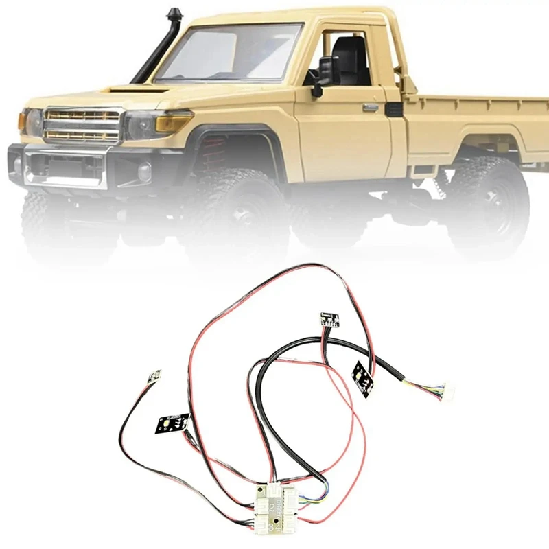 FBIL-RC Lichtkoppeling Set RC Auto Turn Licht Voor MN82 1/12 RC Auto DIY Accessor Auto Lichtkoppeling Set