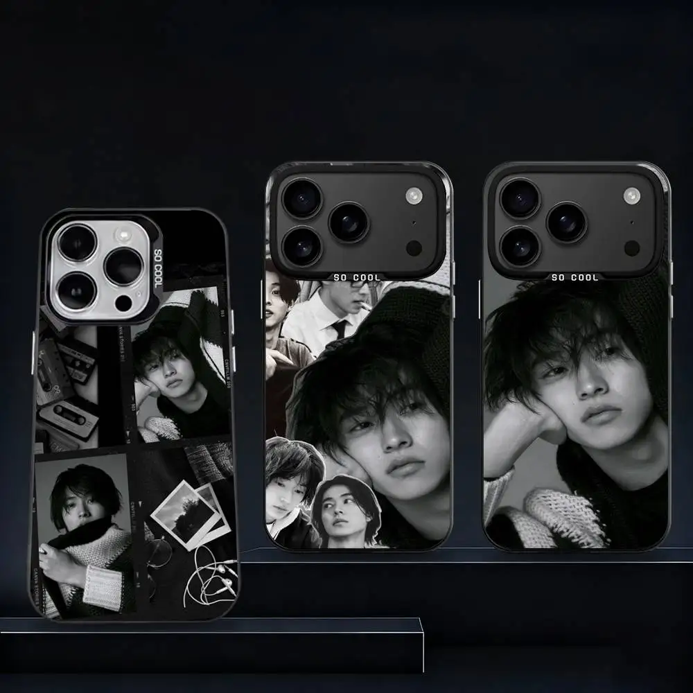 

Yamazaki K-Kento Actor Phone Case For iPhone 17,16,15,14,13,12,11,Pro,XS,Max,Plus,Mini,SE4,E IMD Matte Black