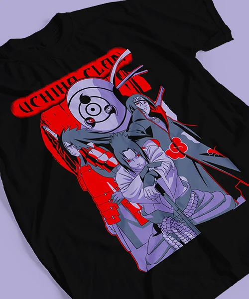 Camiseta unisex Naruto: Clan Uchiha