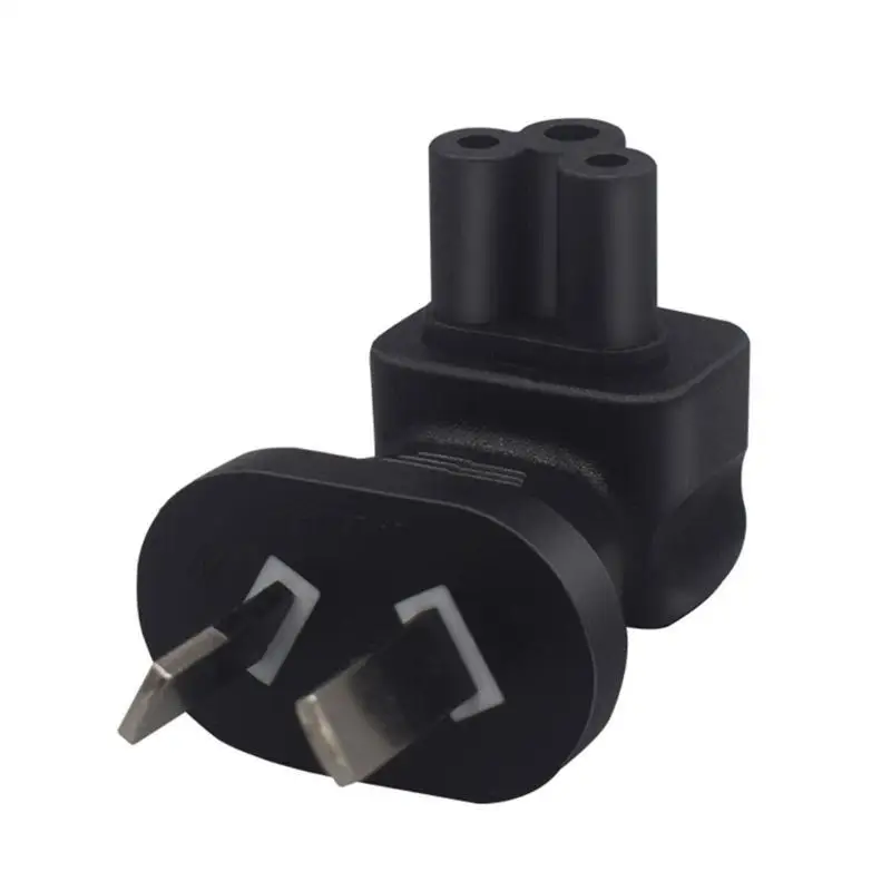31BA to IEC320C5 Conversion Power Adapter Australia 2 Pin Male Plug to IEC320C5 Female Conversion Plug PVC