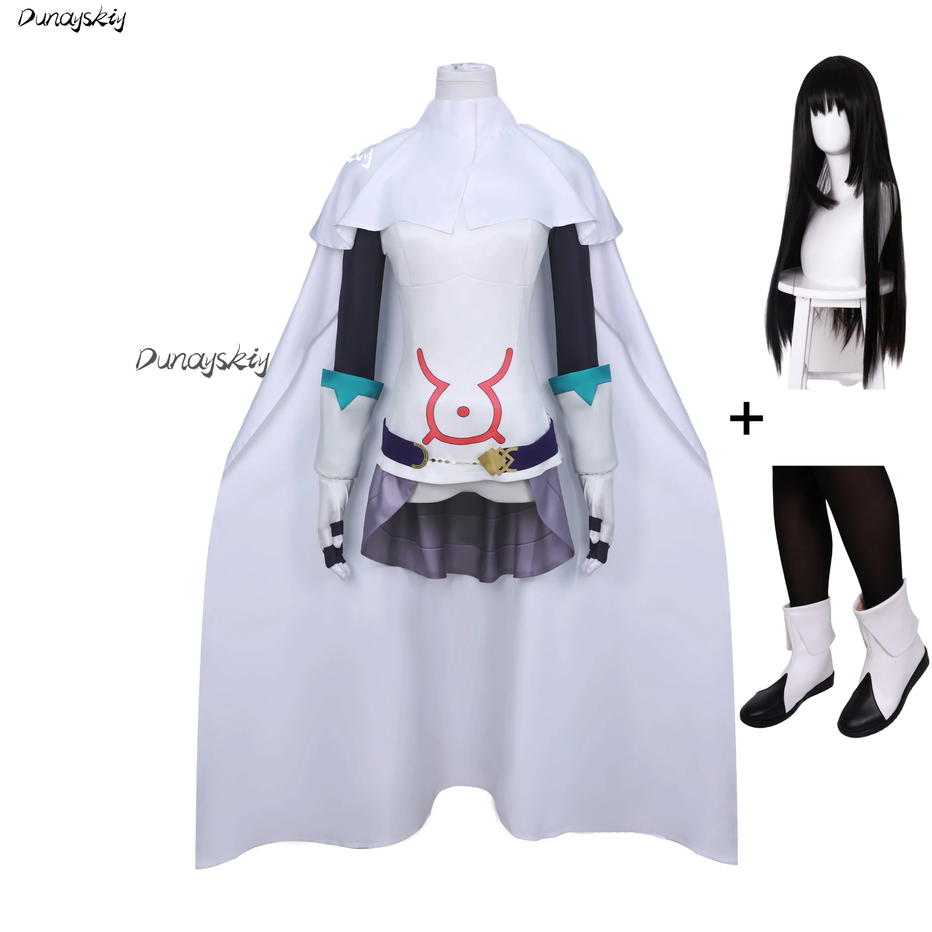 Shizue Izawa Cosplay Costume with Wig Anime That Time I Got Reincarnated as a Slime Role Play for Halloween Customized